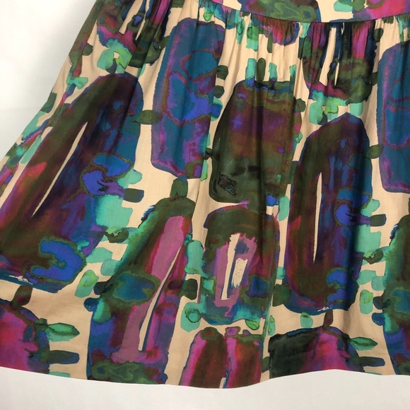 Piazza Sempione Multicolor High Waited Skirt - Picture 4 of 11